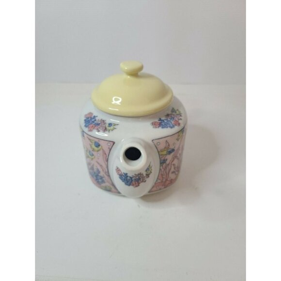 TAKAHASHI Fish Themed Teapot Hand Decorated 6×4 in - Picture 3 of 9
